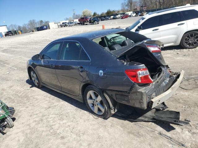 4T1BF1FK2CU124723 - 2012 TOYOTA CAMRY BASE CHARCOAL photo 2