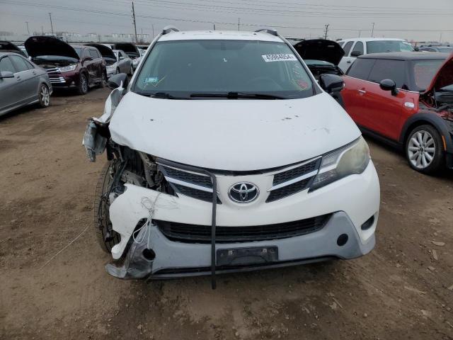 JTMZFREV8D5007088 - 2013 TOYOTA RAV4 LE WHITE photo 5