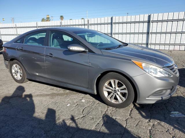 5NPEB4AC7EH885663 - 2014 HYUNDAI SONATA GLS GRAY photo 4