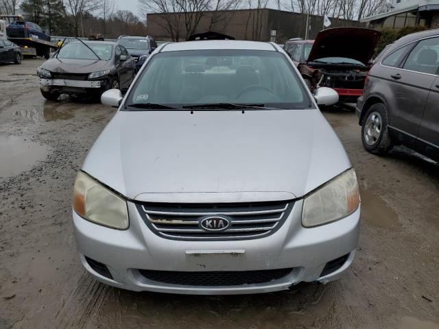 KNAFE121785525429 - 2008 KIA SPECTRA EX SILVER photo 5