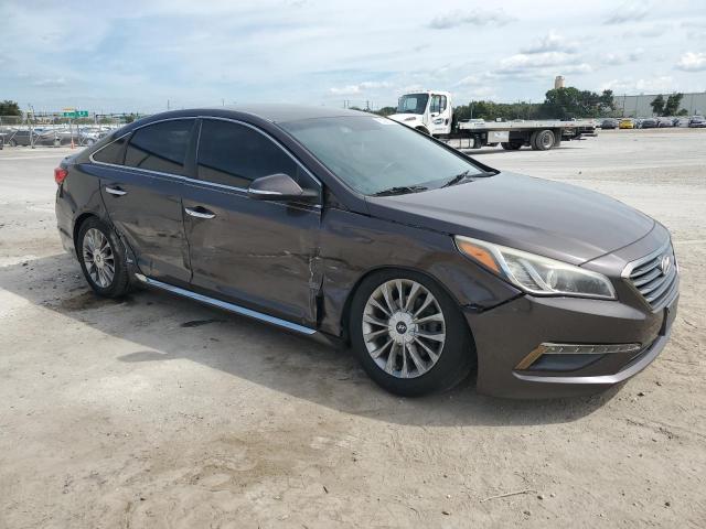 5NPE34AF0FH093119 - 2015 HYUNDAI SONATA SPORT GRAY photo 4