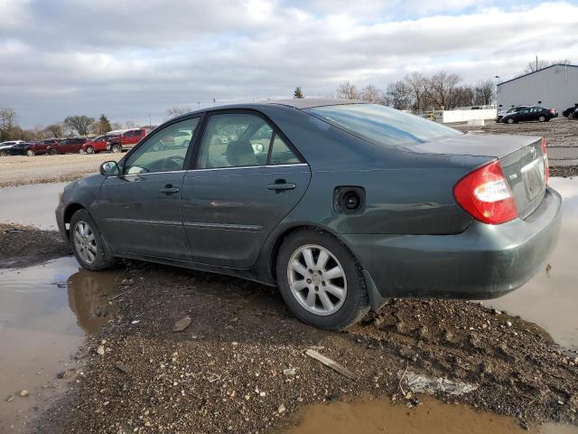 4T1BE32K53U239353 - 2003 TOYOTA CAMRY LE GREEN photo 2