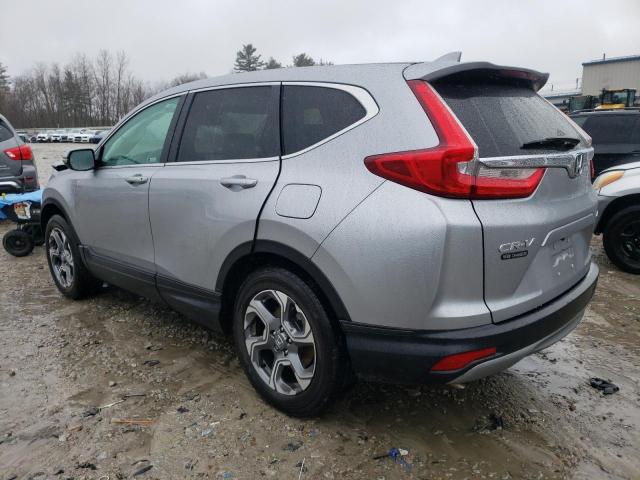 2HKRW2H58KH622028 - 2019 HONDA CR-V EX SILVER photo 2