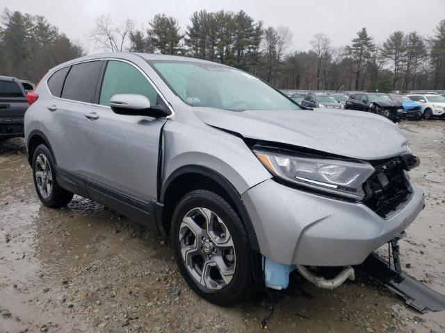 2HKRW2H58KH622028 - 2019 HONDA CR-V EX SILVER photo 4