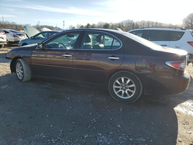 JTHBA30G345018858 - 2004 LEXUS ES 330 MAROON photo 2