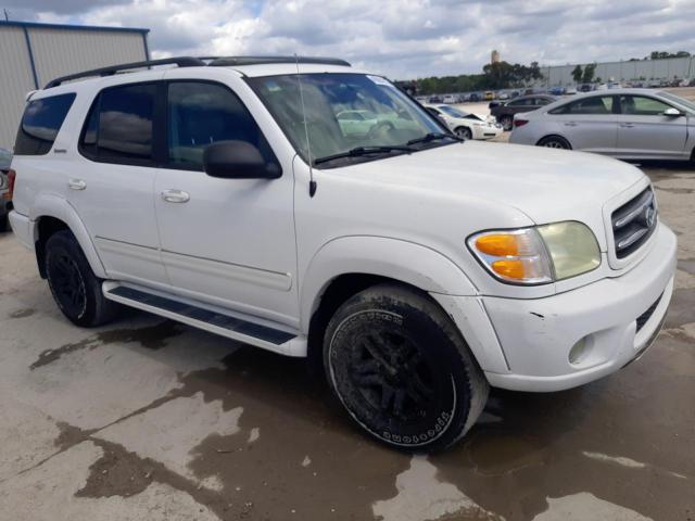 5TDBT48A14S210842 - 2004 TOYOTA SEQUOIA LIMITED WHITE photo 4