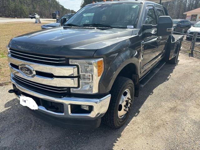 1FD8W3HT2HEC73145 - 2017 FORD F350 SUPER DUTY GRAY photo 2