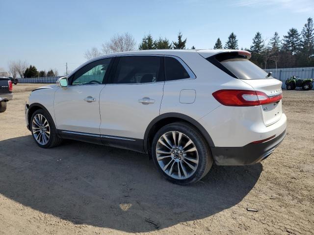 2LMPJ8LP7GBL25773 - 2016 LINCOLN MKX RESERVE 白色 照片 2