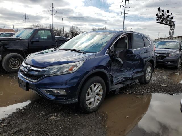 2HKRM4H55GH666500 - 2016 HONDA CR-V EX BLUE photo 1