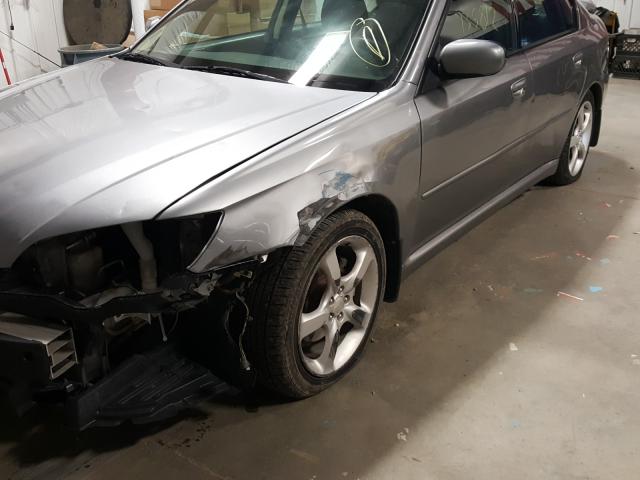 4S3BL616497223376 - 2009 SUBARU LEGACY 2.5I SILVER photo 9