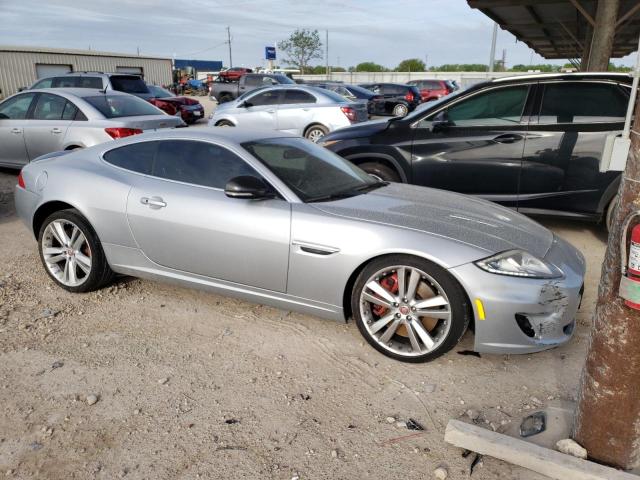 SAJWA4DC5CMB45359 - 2012 JAGUAR XKR SILVER photo 4