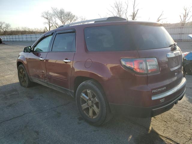 1GKKVPKD3FJ116108 - 2015 GMC ACADIA SLE MAROON photo 2