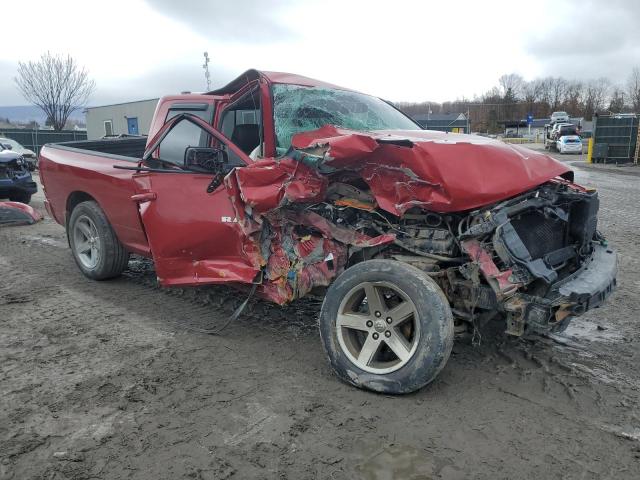 1D7RV1GT0AS258349 - 2010 DODGE RAM 1500 MAROON photo 4