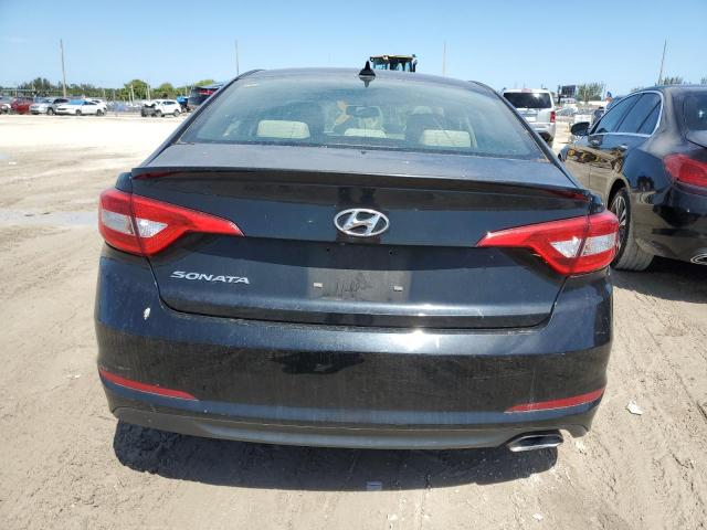 5NPE24AF6FH253023 - 2015 HYUNDAI SONATA SE BLACK photo 6