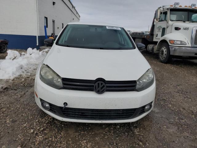 WVWNM7AJ8CW288149 - 2012 VOLKSWAGEN GOLF WHITE photo 5