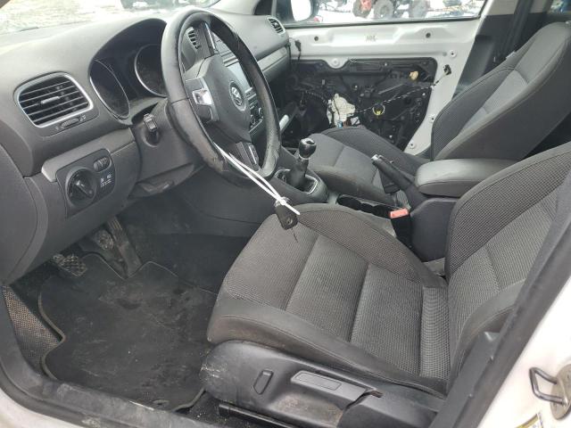 WVWNM7AJ8CW288149 - 2012 VOLKSWAGEN GOLF WHITE photo 7