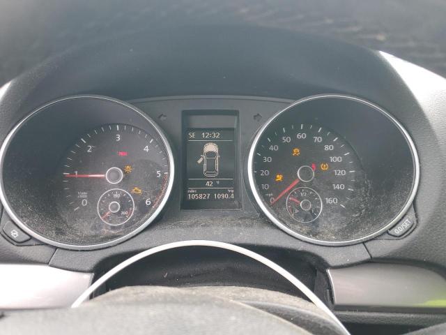 WVWNM7AJ8CW288149 - 2012 VOLKSWAGEN GOLF WHITE photo 9