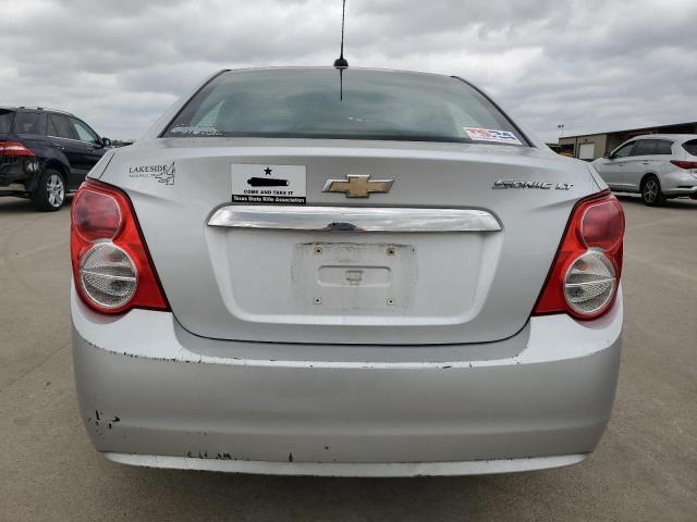 1G1JC5SH2F4182614 - 2015 CHEVROLET SONIC LT SILVER photo 6