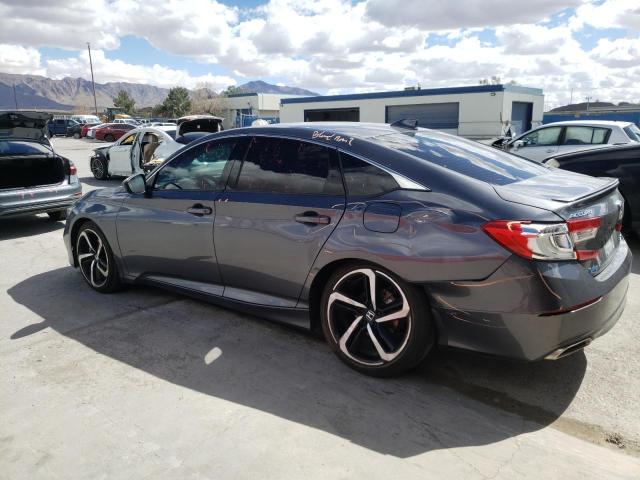 1HGCV2F35KA007391 - 2019 HONDA ACCORD SPORT GRAY photo 2