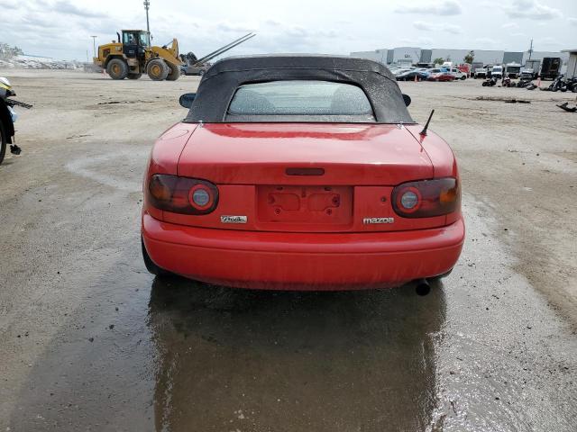 JM1NA3512M1213232 - 1991 MAZDA MX-5 MIATA RED photo 6