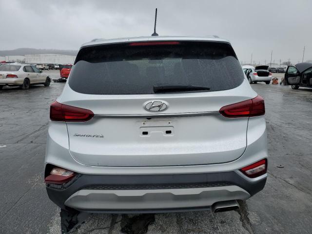 5NMS23AD3KH099924 - 2019 HYUNDAI SANTA FE SE SILVER photo 6