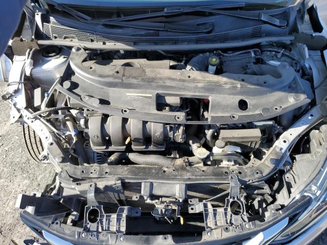 3N1AB7AP1KY367181 - 2019 NISSAN SENTRA S SILVER photo 11