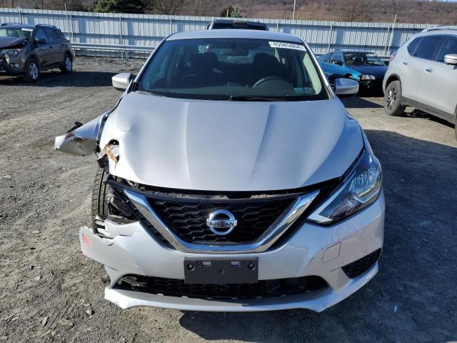 3N1AB7AP1KY367181 - 2019 NISSAN SENTRA S SILVER photo 5