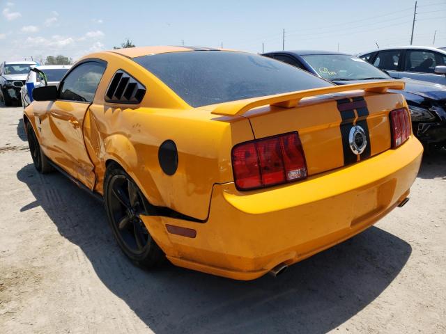 1ZVHT82H885177449 - 2008 FORD MUSTANG GT ORANGE photo 3