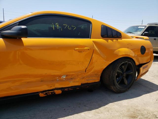 1ZVHT82H885177449 - 2008 FORD MUSTANG GT ORANGE photo 9