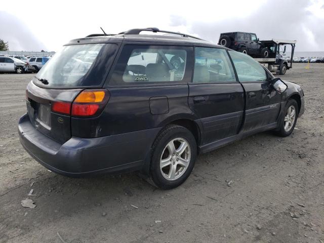 4S3BH806547617766 - 2004 SUBARU LEGACY OUTBACK H6 3.0 LL BEAN BLUE photo 3