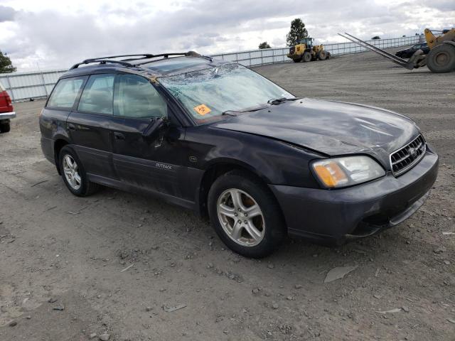 4S3BH806547617766 - 2004 SUBARU LEGACY OUTBACK H6 3.0 LL BEAN BLUE photo 4