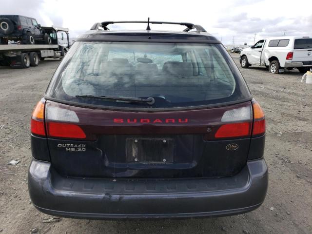 4S3BH806547617766 - 2004 SUBARU LEGACY OUTBACK H6 3.0 LL BEAN BLUE photo 6