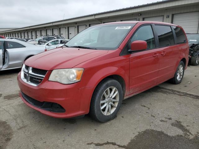 2C4RDGCG9DR687696 - 2013 DODGE GRAND CARA SXT RED photo 1