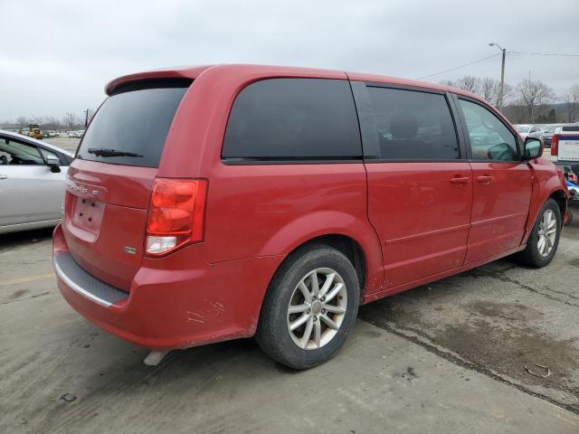 2C4RDGCG9DR687696 - 2013 DODGE GRAND CARA SXT RED photo 3