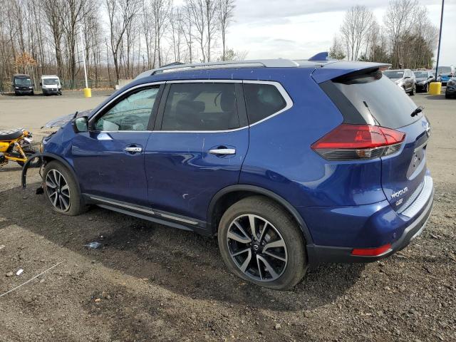 5N1AT2MV9KC813587 - 2019 NISSAN ROGUE S BLUE photo 2