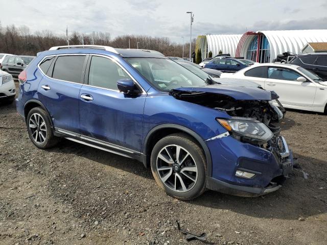 5N1AT2MV9KC813587 - 2019 NISSAN ROGUE S BLUE photo 4