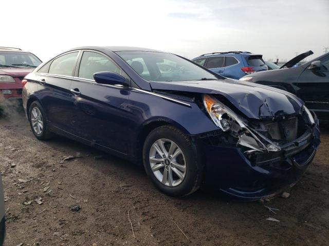 5NPEB4ACXBH080719 - 2011 HYUNDAI SONATA GLS BLUE photo 4