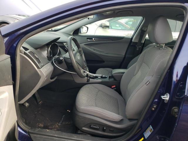 5NPEB4ACXBH080719 - 2011 HYUNDAI SONATA GLS BLUE photo 7