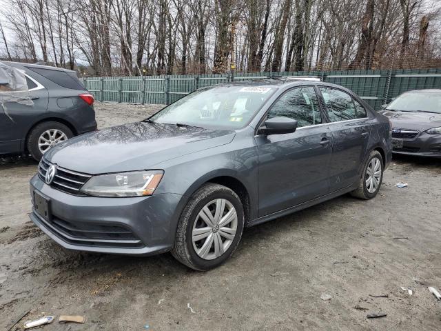 3VW2B7AJ6HM215844 - 2017 VOLKSWAGEN JETTA S GRAY photo 1