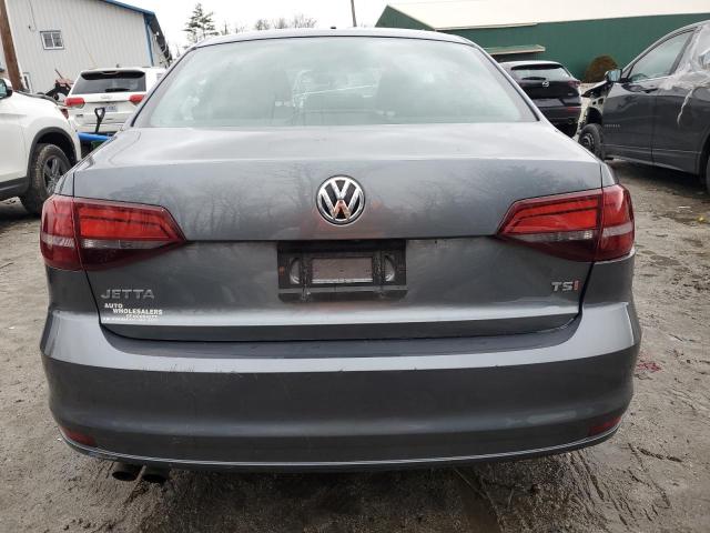 3VW2B7AJ6HM215844 - 2017 VOLKSWAGEN JETTA S GRAY photo 6