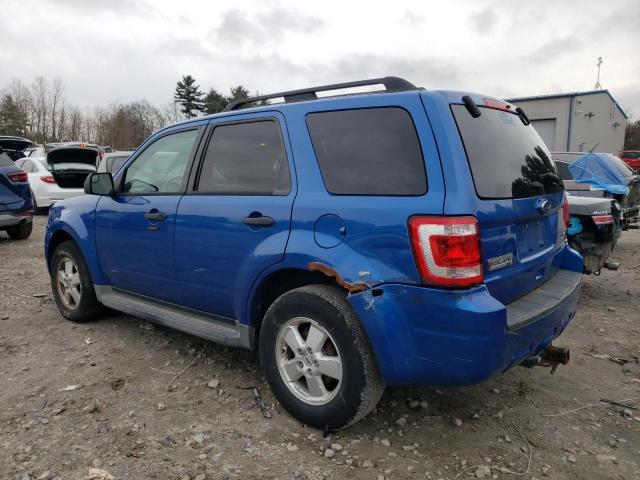 1FMCU9DG4CKB34138 - 2012 FORD ESCAPE XLT BLUE photo 2