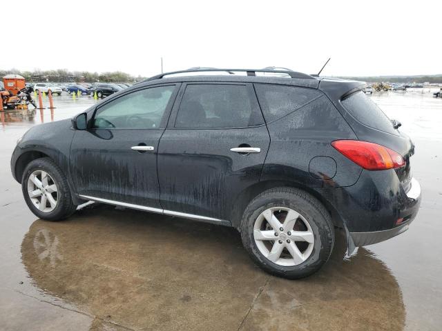 JN8AZ1MU6AW009253 - 2010 NISSAN MURANO S BLACK photo 2