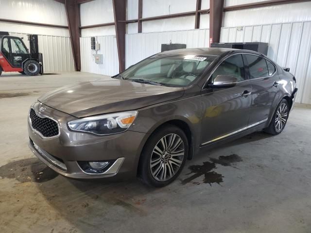 KNALN4D79E5162830 - 2014 KIA CADENZA PREMIUM BROWN photo 1