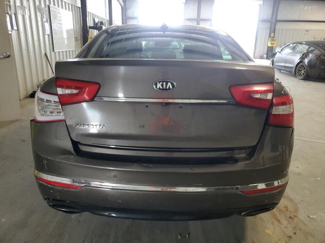 KNALN4D79E5162830 - 2014 KIA CADENZA PREMIUM BROWN photo 6