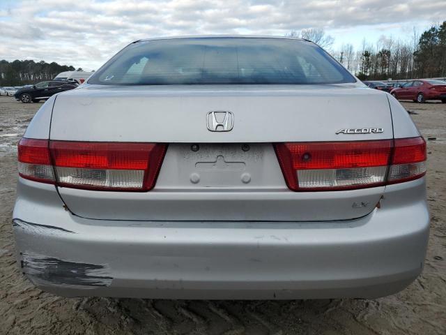 1HGCM56354A049390 - 2004 HONDA ACCORD LX SILVER photo 6