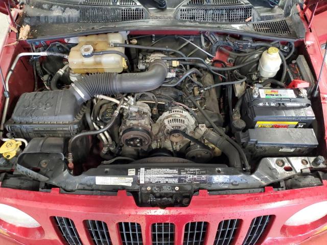 1J4GL38K15W645591 - 2005 JEEP LIBERTY RENEGADE RED photo 11
