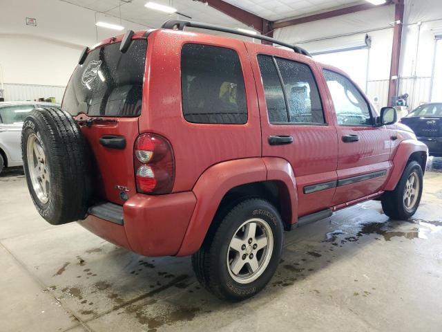 1J4GL38K15W645591 - 2005 JEEP LIBERTY RENEGADE RED photo 3