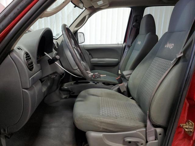 1J4GL38K15W645591 - 2005 JEEP LIBERTY RENEGADE RED photo 7