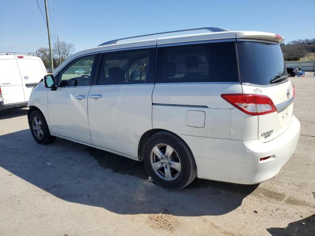 JN8AE2KP2G9156790 - 2016 NISSAN QUEST S WHITE photo 2