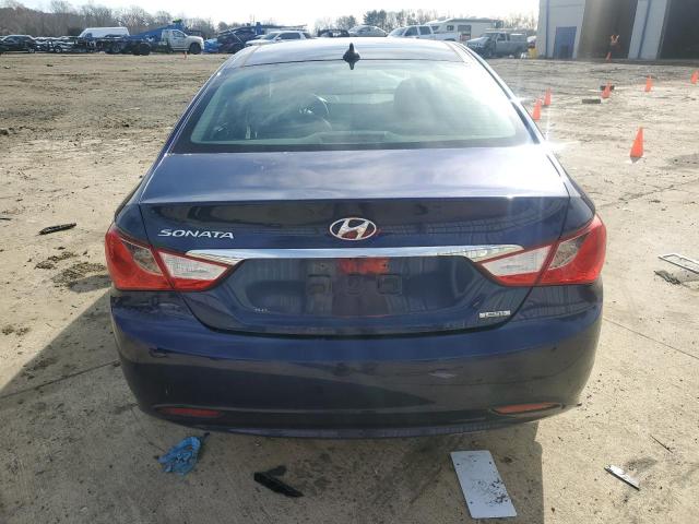 5NPEC4AC8DH655464 - 2013 HYUNDAI SONATA SE BLUE photo 6